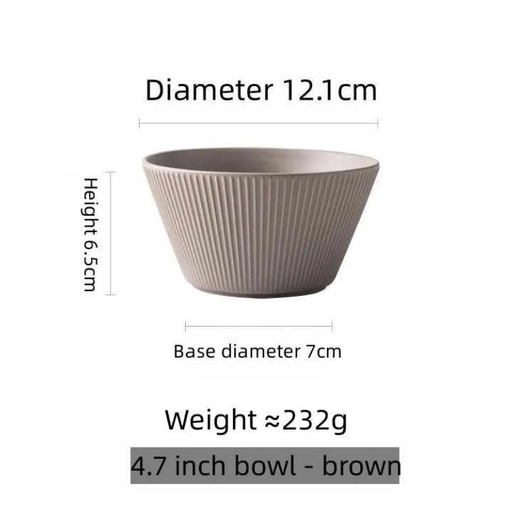 Nordic dining ceramic modern porcelain plates - Restaurant, home, hotel kitchen ceramic tableware - TC-33