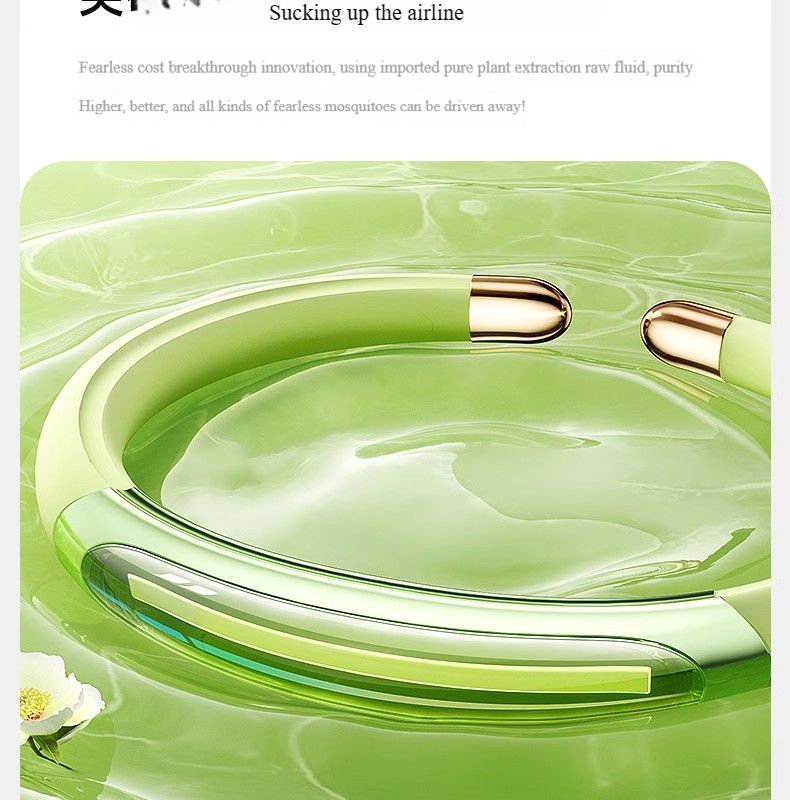 Mosquito repellent bracelet plant essential oil anti-mosquito artifact adult portable children baby vitality essential oil mosquito repellent bracelet
