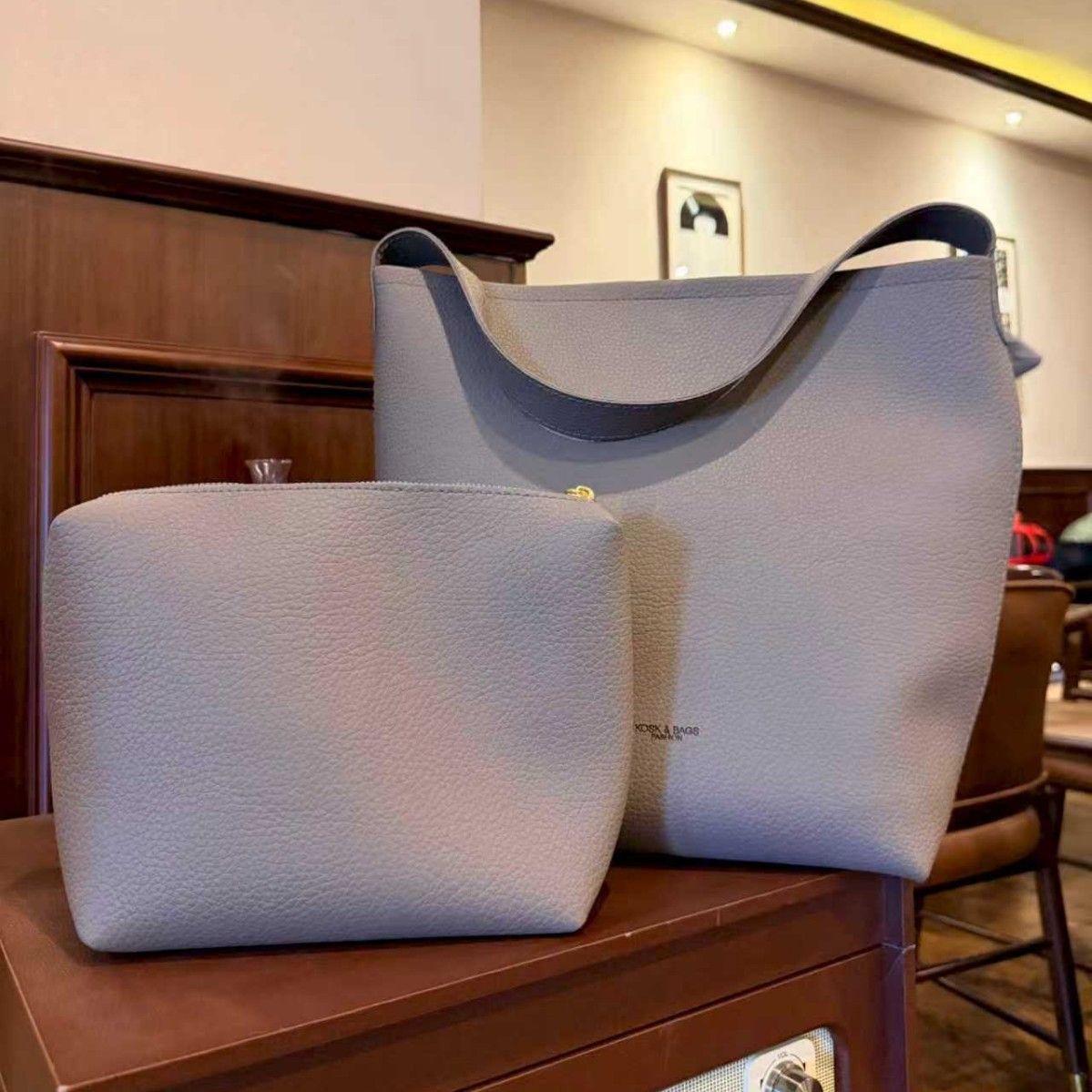 Vintage Underarm Bucket Bag, Elegant High Commute Shoulder Bag, Minimalist All-match Large Capacity Single Shoulder Tote Handbag for Women Daily Office Shopping Use
