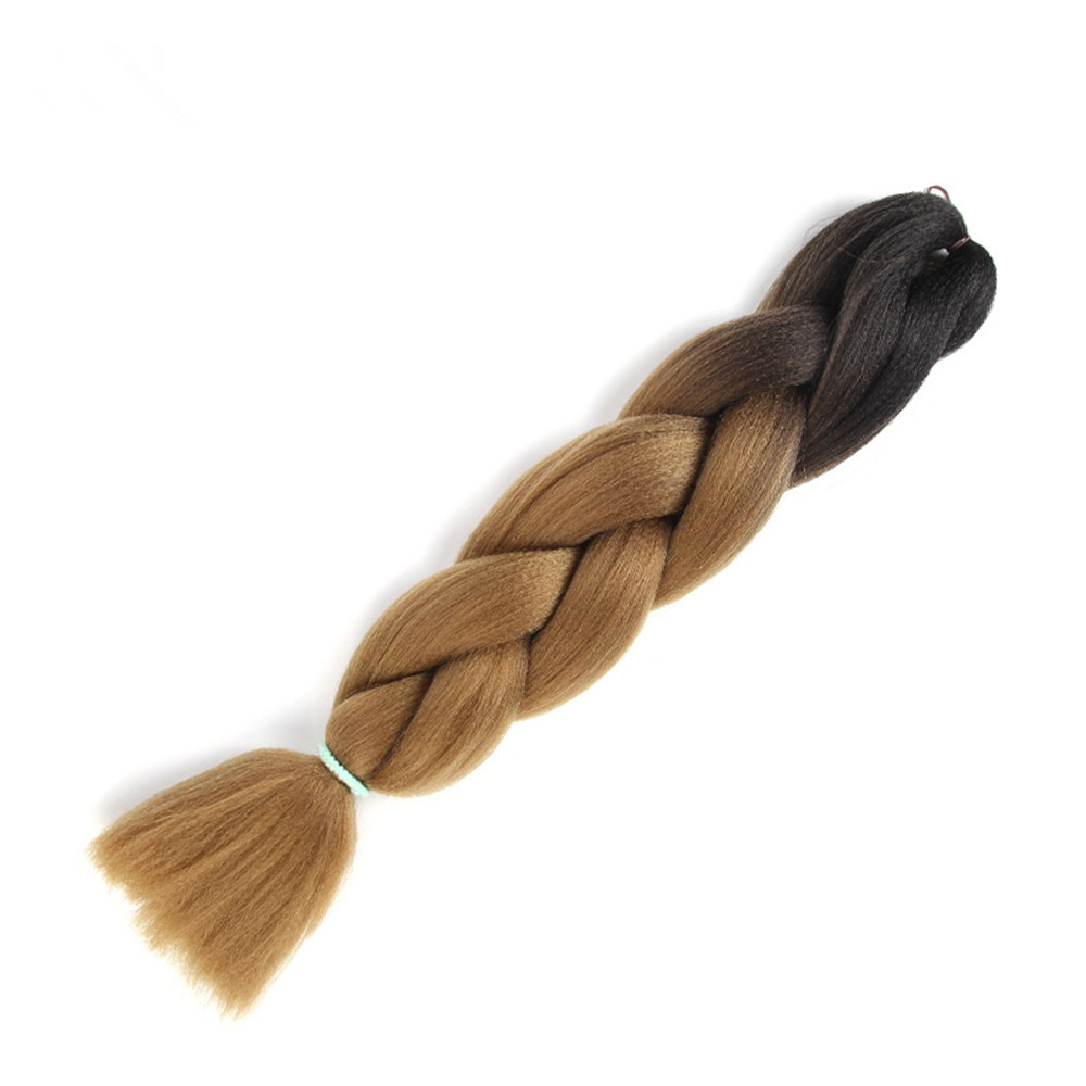 24inch Synthetic Jumbo Gradient Color Braids Women Hair Ectension 100g/pcs
