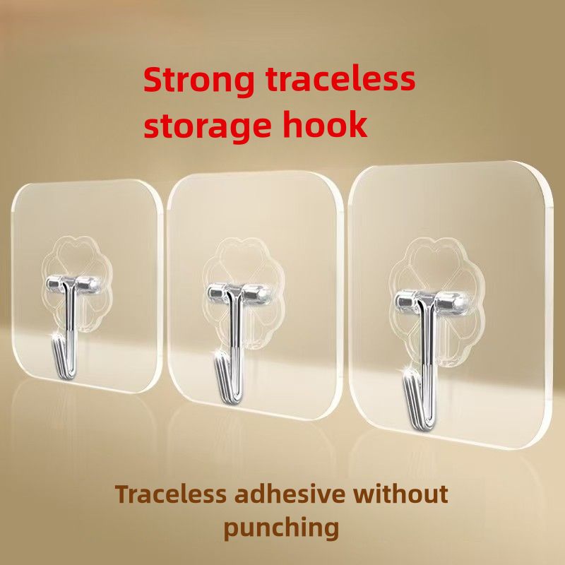 12 Pack Thickened and Strong traceless storage Hooks