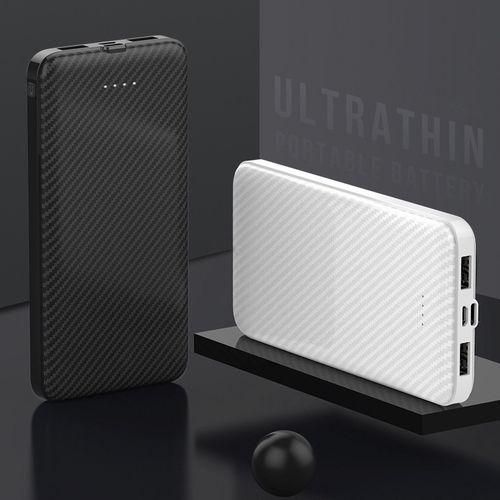 T63 Universal Slim 10000mAh Power-Bank - Black