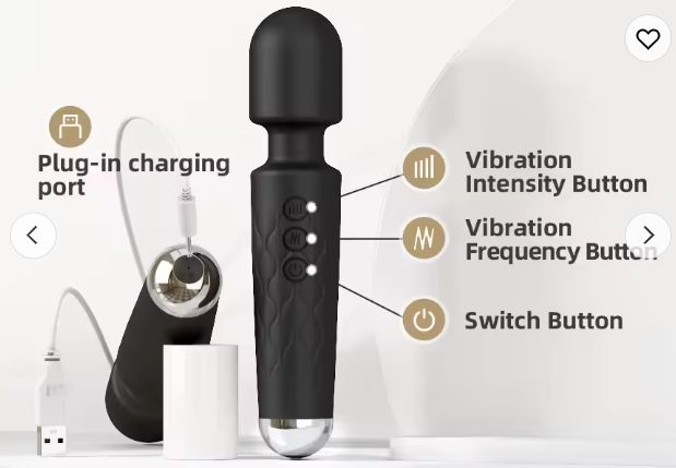 Vibrators Hand-held Waterproof Powerful Clitoral Vibrator Massager Masturbator Wand Vibrator