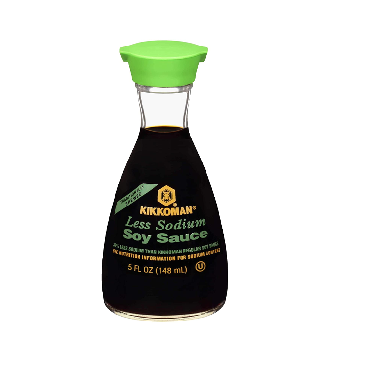 kikkoman less sodium soy sauce 5fl[ 148ml]