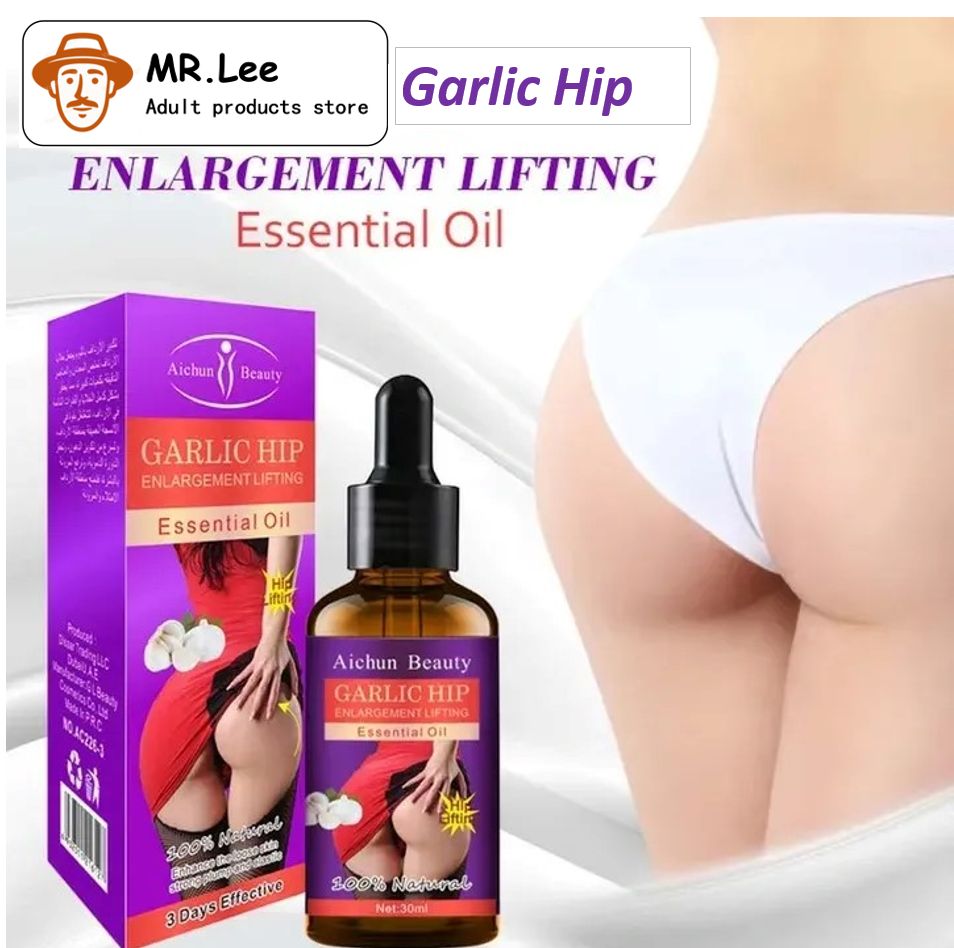 Butt & Hips enlargement oil cream Garlic Hip Lift Up Ass Oil Buttocks Enhancement Big Butt Hips Enlargement butt booster Cream 30ml As Picture 30ml