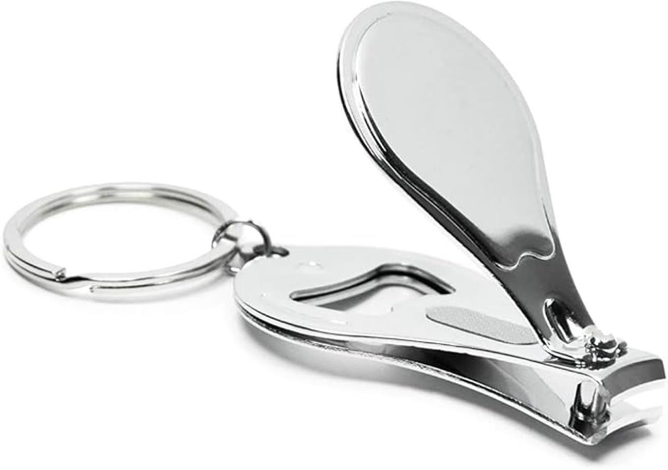 Nail Clipper Keychain with Bottle Opener Keychain for Party Wedding Favor Gift Decorations Souvenirs Guest