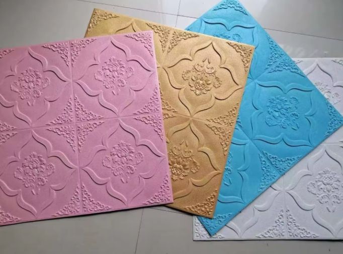 Home Decor Luxury Wallpaper Sticker Art Home Decoration Embossed 3D Wallpaper Wall Paper For Living Room