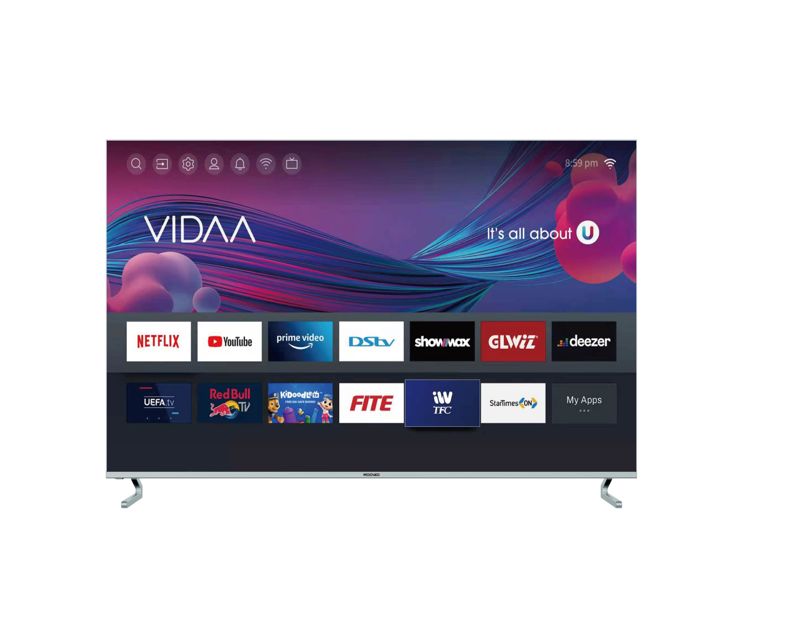 MOOVED 75-inch Full HD LED Screen TV, Android Smart, Chromecast, 4K UHD, Netflix, Youtube, Bluetooth, Google Play, HDMI 3(1 ARC), 4K Ultra High Definition - Including Wall Bracket