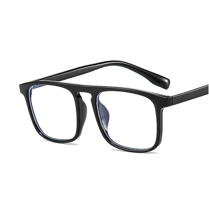 3398 Men's and Women's New Fashion Blue Light Resistant Glasses, Square Frame Goggles