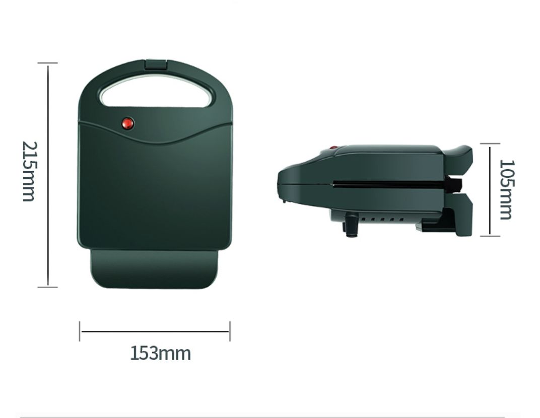 Kitchen Small Appliance Toaster Sandwich Maker Sandwich Machine Breakfast Machine Household Light Food Machine Multi Functional Artifact for Toast Pressure Baking Bread Machine