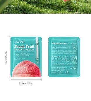 Natural Plant Fruit Face Mask Beauty Skincare Masks Moisturizing Anti Aging Hydrating Facial Mask Face Care
