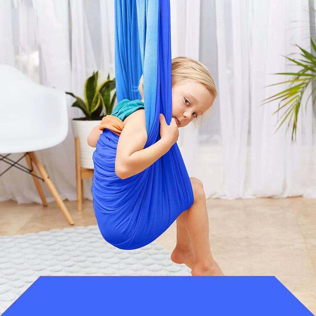 Elastic 5 Meters 2017 Aerial Yoga Hammock Flying Swing Latest Multifunction Anti-gravity Yoga Belts for yoga training Yoga belt