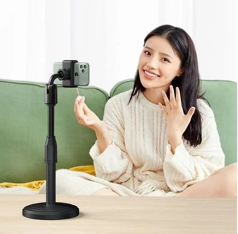 Mobile phone holder Adjustable desktop phone stand, multifunctional live streaming tool, selfie stick Phone Holder free shipping