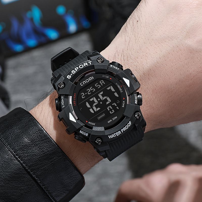 8101 Men's Watches New Waterproof Watch for Men Fashion Digital Movement Outdoor Sports Men's Multifunction Watches