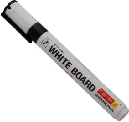 Camlin White Board Marker (Set of 10, Black)