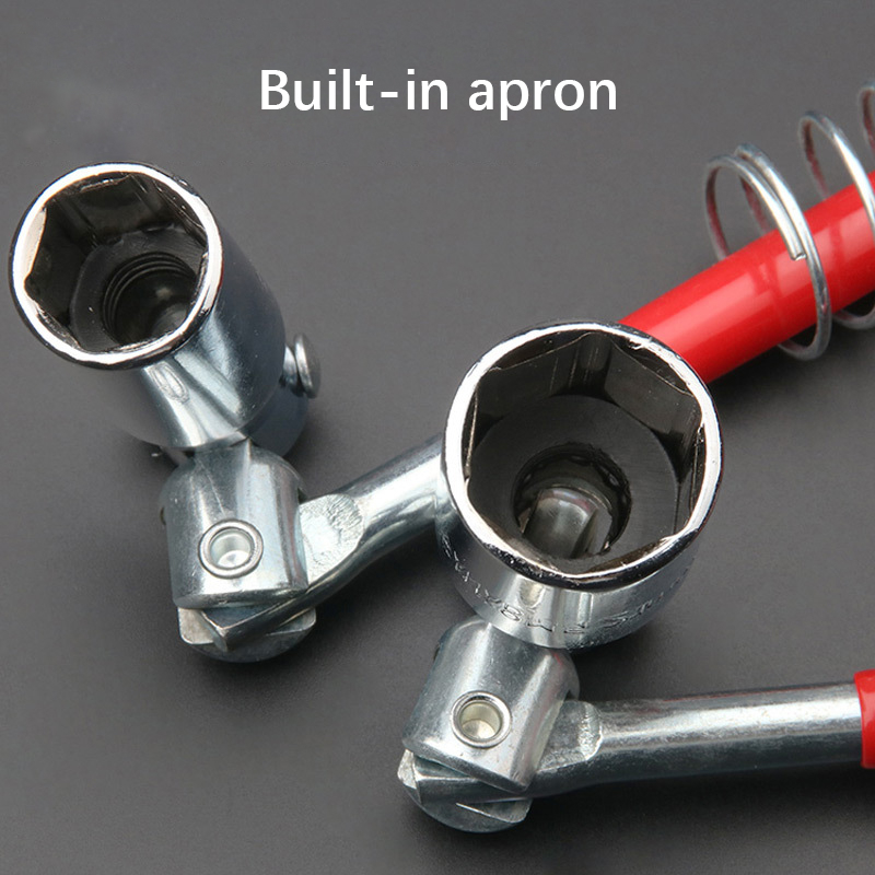 Automobile spark plug socket wrench extension socket 14 16 21mm universal joint automobile disassembly tool