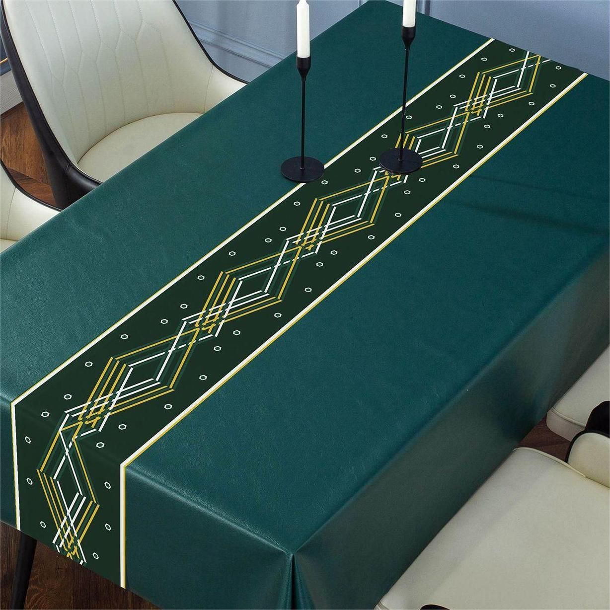 NS-0501 New Simple Waterproof and Oilproof Tablecloth, Rectangular Dustproof Tablecloth