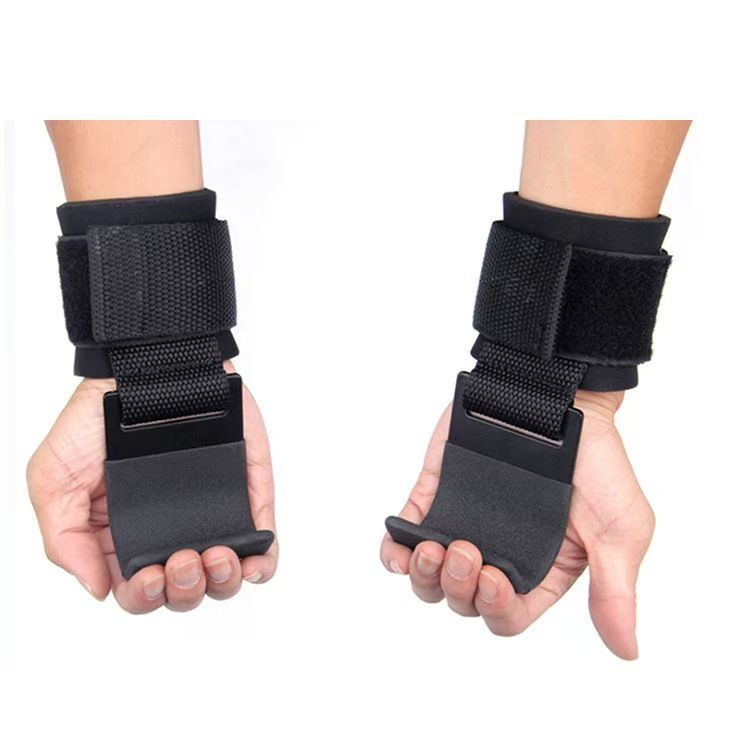 Pull up wrist brace with tension band, single and double bars to assist in preventing slipping, lumbar spine stretching, fitness, muscle building, and hard stretching