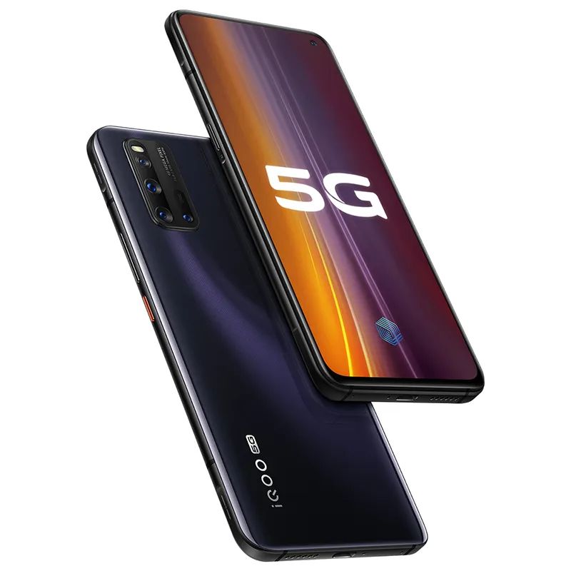【Lowest Price Online】Vivo iQOO 3 I1928 Qualcomm SM8250 Snapdragon 865 5G Dual SIM Gsm Unlocked Phone - 128GB