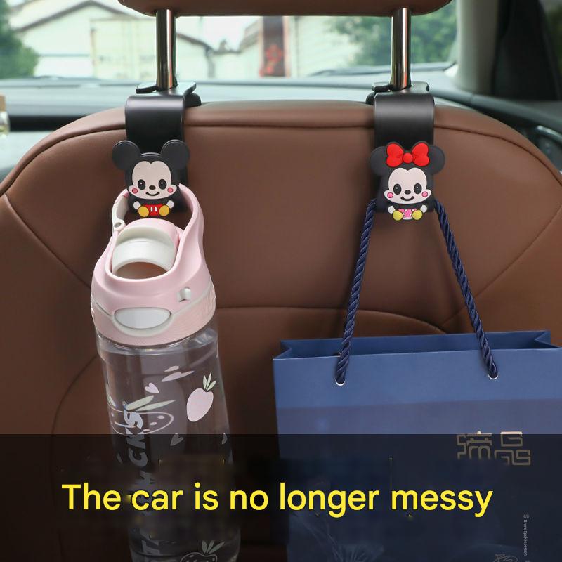 Creative cartoon cute hook, car seat multifunctional small hook, car decorative seat hook(1pcs)