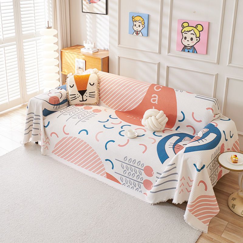 Sofa cover，sofa cover，Dustproof ，wear-resistant，tassel，Sofa Cover Towel，premium feel large size 180*230cm,180*180cm,180*150cm,180*130cm 