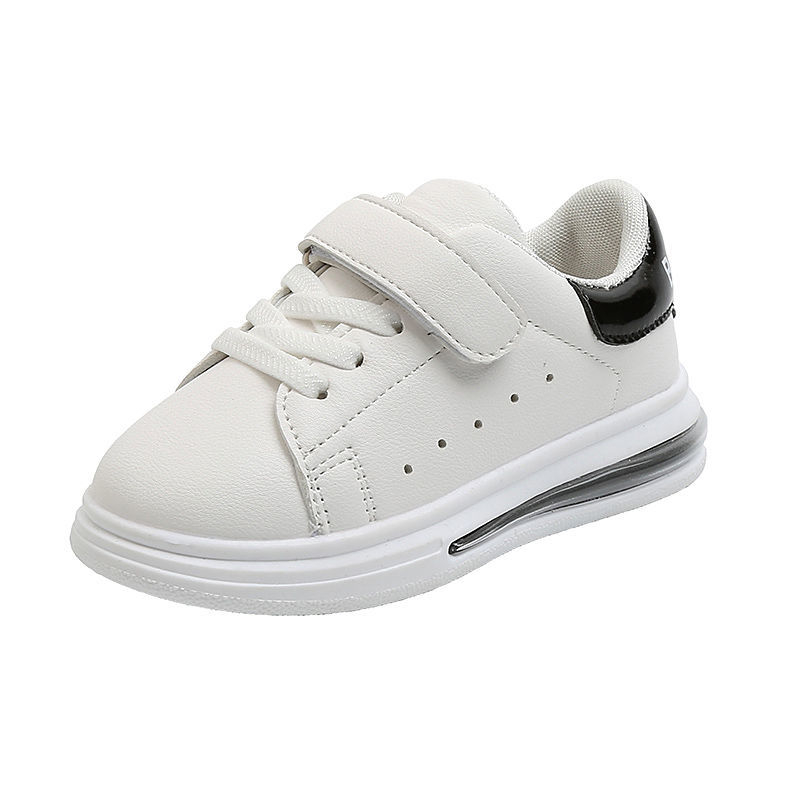 Shoes women 2021 new boys shoes sneakers small white shoes spring girls kindergarten Velcro shoes Close Size