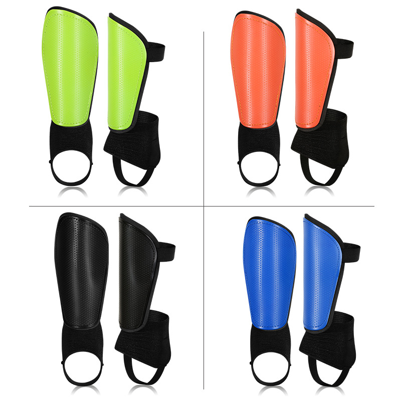Plastic Football Training Shin Guard Soccer Leg Guards Soccer Leggings Plate Naked Shin Guard