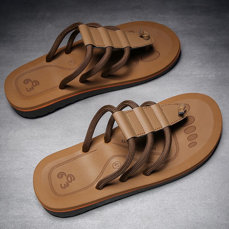 L-157 Summer Eva Beach Sole Men's Shoes Sandals outdoor Anti Slip flip-flops for men