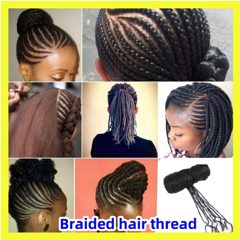 Wig weaving thread ball Woolen hair, wig thread, polypropylene braided hair thread CRRSHOP beauty care hair dressing wigs free shipping 