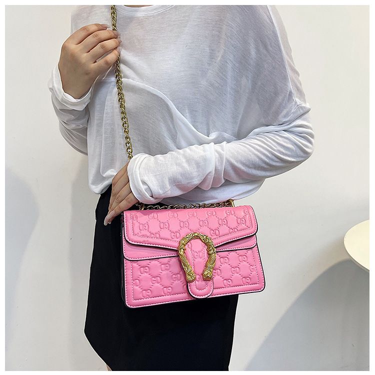 New women's bag chain bag small square bag senior sense with all the shoulder crossbody bag fashion bag FM-6005