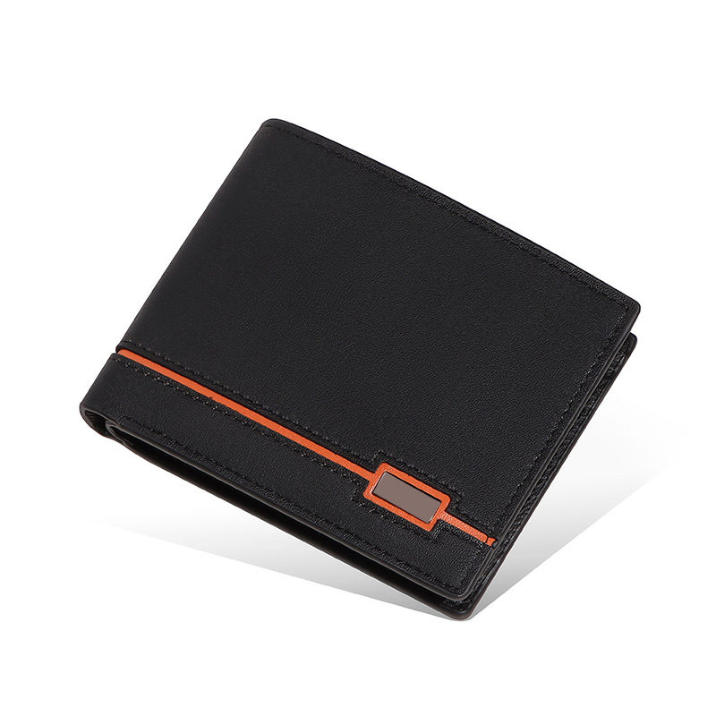 leather wallet for men large capacity men's wallet with coin pocket men's card holder wallet