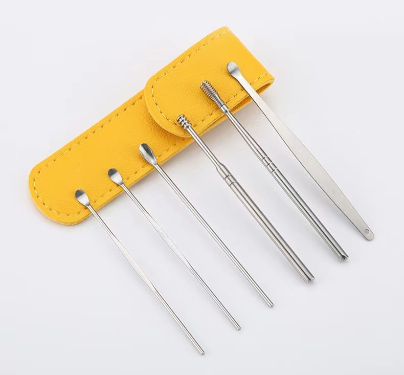 Earpick Ear digging Spoon Dear Deep Clear 6 different shape can metting different needs 