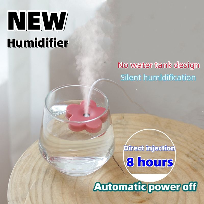 Humidifier USB Mini Portable Humidifier, Silent, Water Cup, Home Humidifier Beauty Care