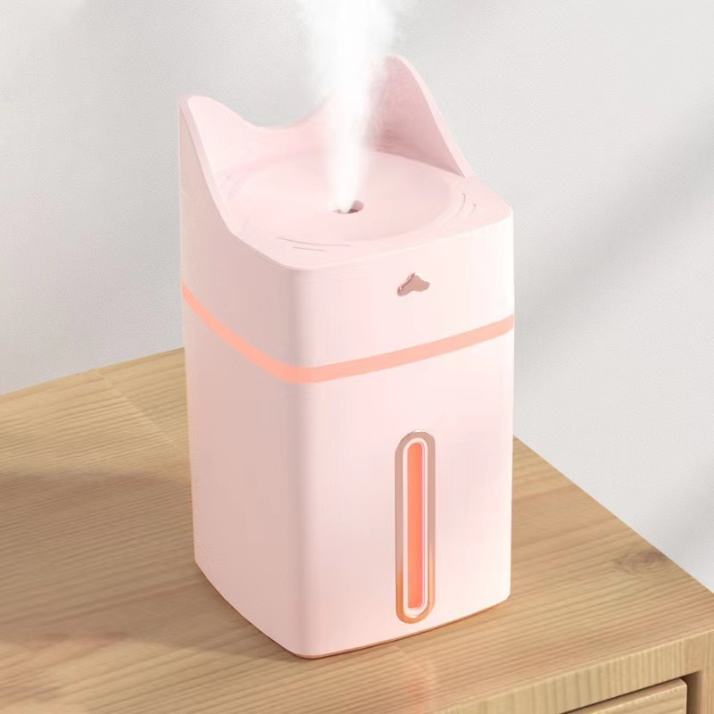 Desktop home car humidifier small usb aromatherapy mute mini air ear humidifier fan