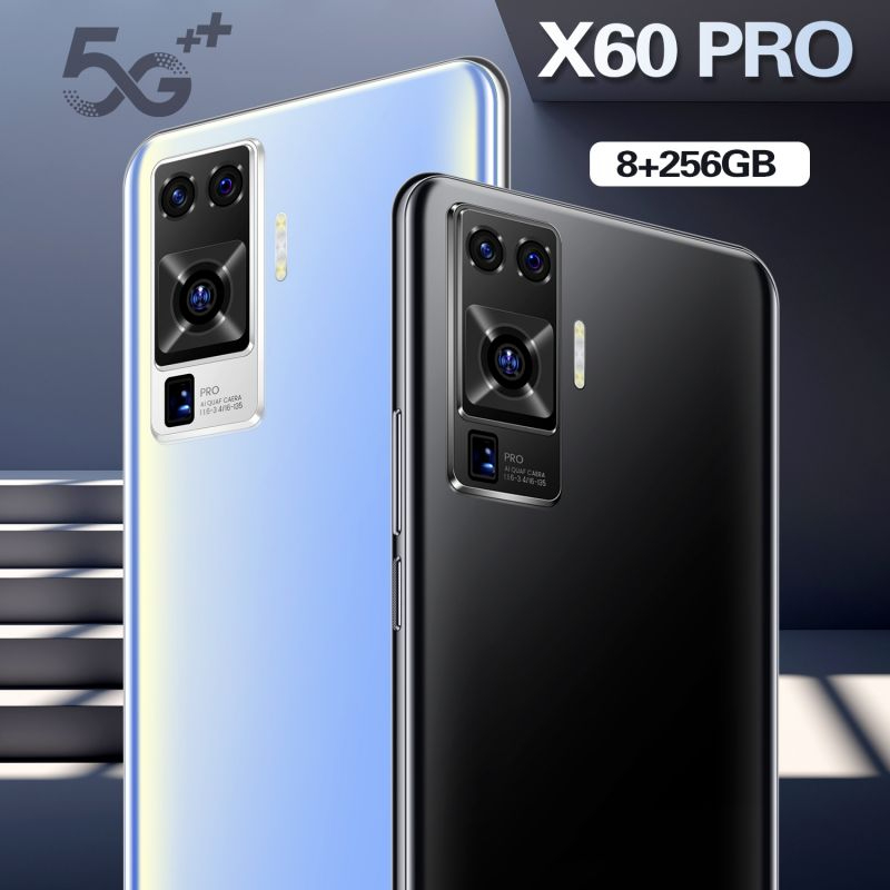 X60PRO Smartphone 7.2 inch HD large screen 8+256GB face recognition 6800mAh16+32MP HD camera Android 10.0 (HM)