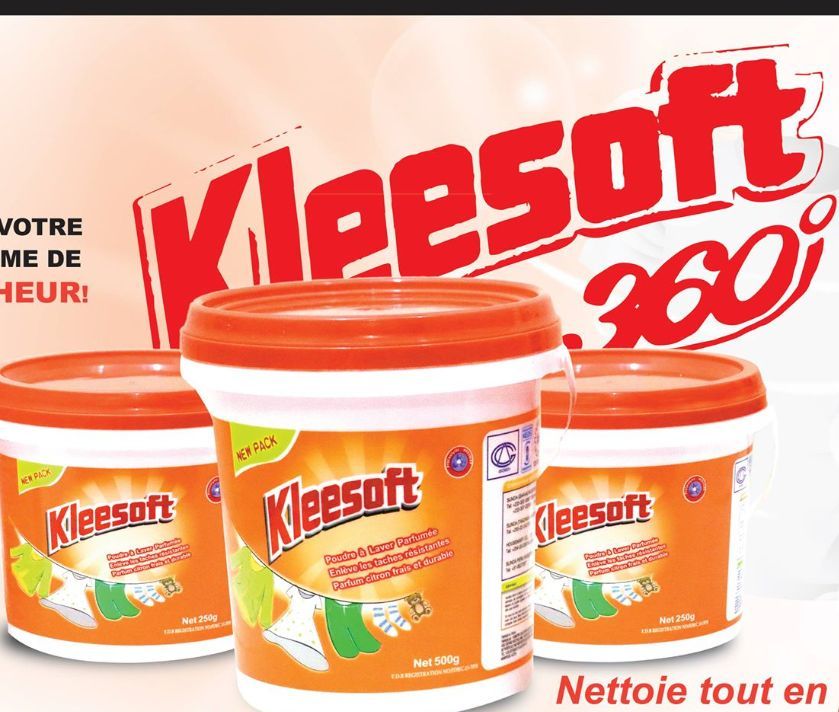 Kleesoft Long Lasting Deep Cleaning Washing Powder 
