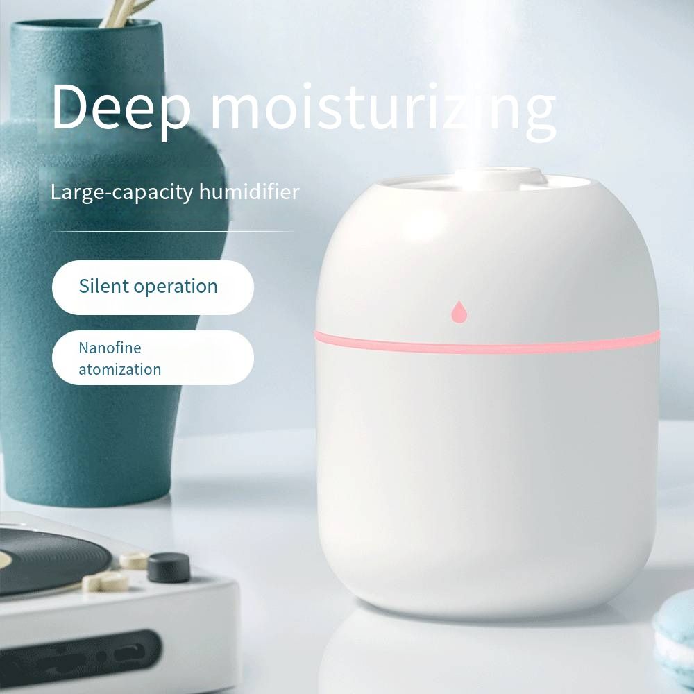 - Mini USB Portable Humidifier, Small Ultrasonic Humidifier for Home Bedroom, Office Desktop, Quiet Air Mist Humidifier for Daily Use