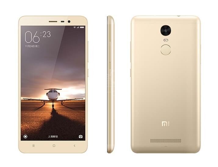 Xiaomi Redmi Note 3 Gold Silver Gray 16GB
