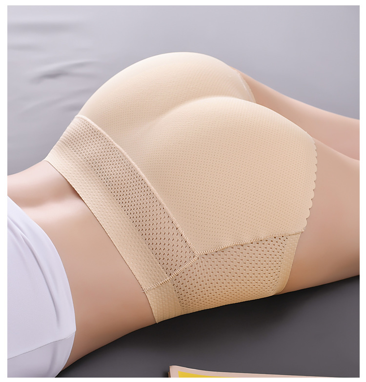 Sexy breeches with thickened false buttocks and buttocks cushion, seamless female Xia shaping buttocks pants, beautiful buttocks, honey peach and buttocks