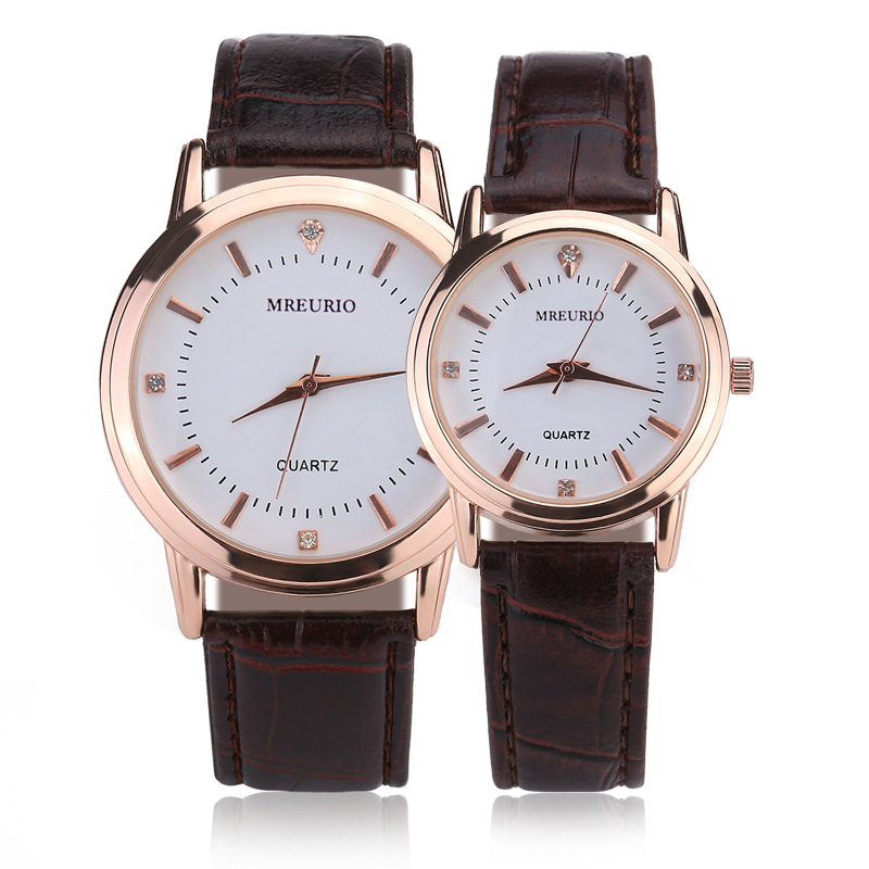 Couple Watch Quartz Watch Belt Ladies Men's Watches Women's Men's Casual