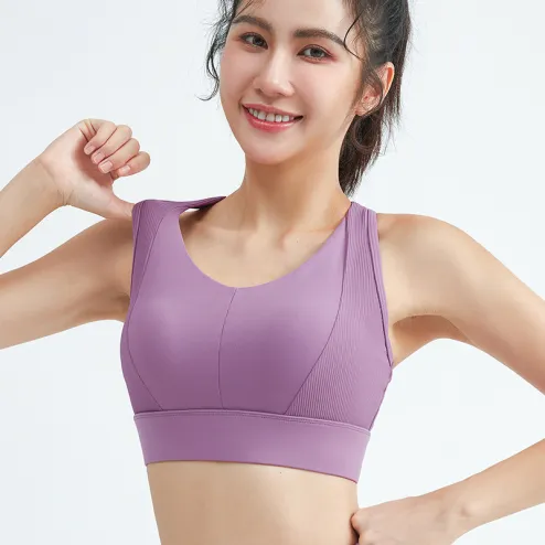 Sports Bras shockproof high intensity Workout Tops For Women Full