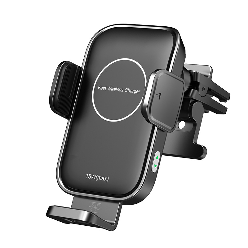 SW08 Wireless Car Charger,Charging Auto-Alignment, Air Vent 360° Adjustable Auto-Clamping Car Phone Holder Mount Wireless Charging For iPhone14/13/12/11/Pro Max/Samsung Galaxy Phones