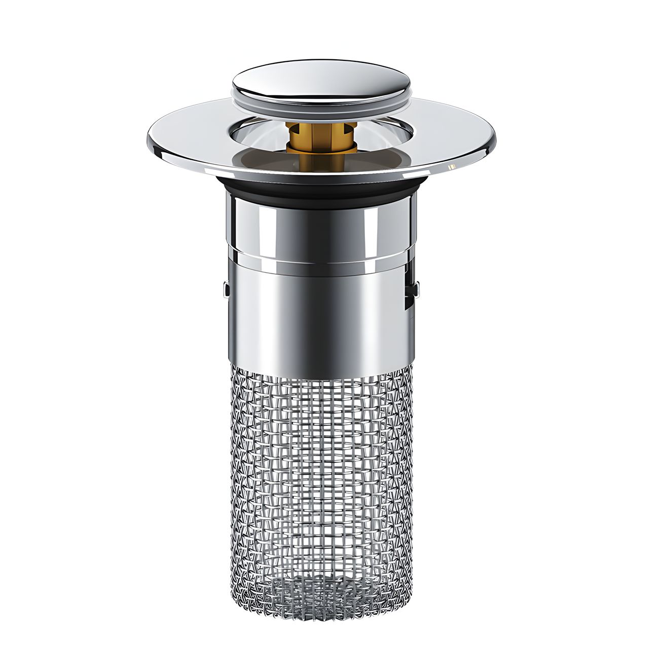 Washbasin 304 leakage plug washbasin universal pop-up core copper core drain sink sink long strainer anti-clogging 111
