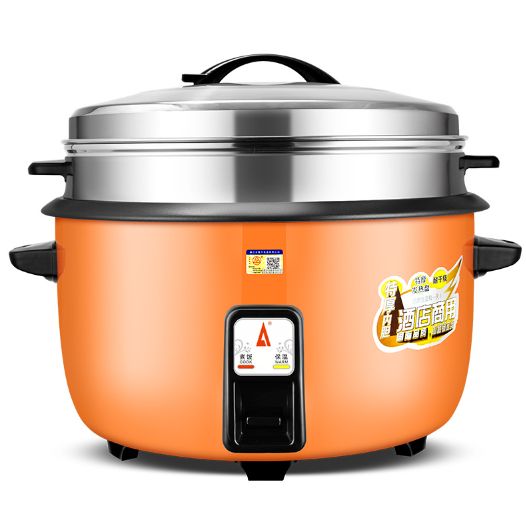 Commercial rice cooker 8-45L large capacity with steamer for 60 people in canteens and restaurants Non-stick rice cooker