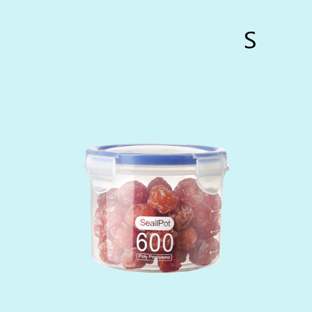 1150 Stackable Kitchen Sealed Jar Plastic Food Storage Box Multigrain Storage Tank Dried Fruit Tea Jar Storage Containers

