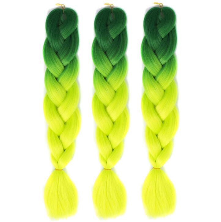 Africa Dreadlocks Ombre Small Braids Colorful Hair Wigs for Black Girl