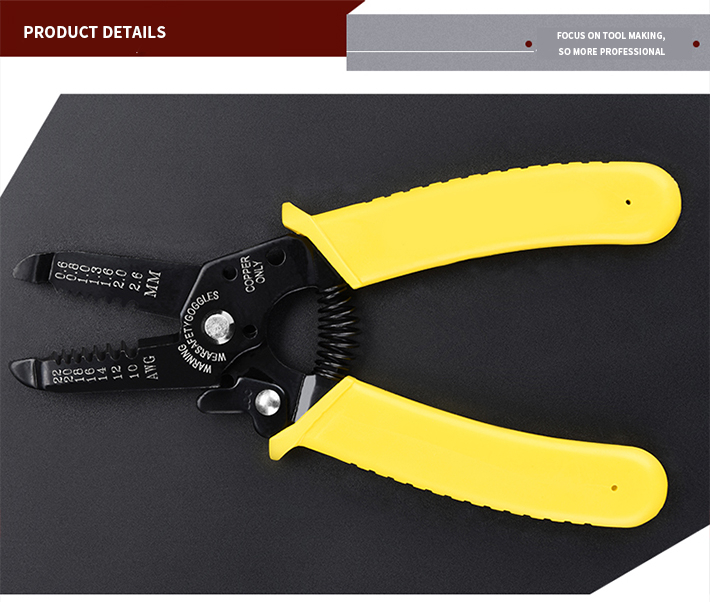 Multifunctional Lightweight Hand Repair Tool Wire Stripper Decrustation Pliers Cable Wire Stripping Pliers Crimping Tool Pliers 