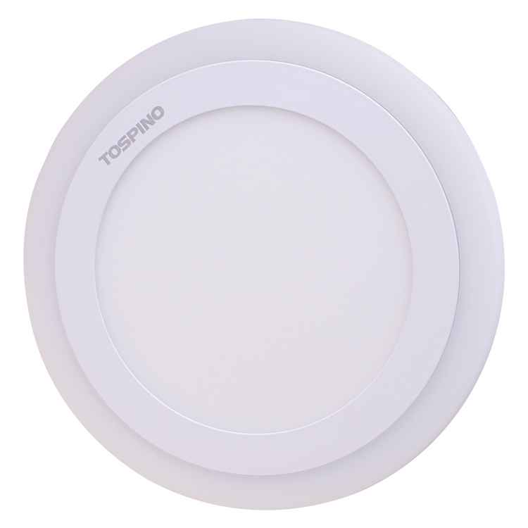 Tospino Round Flush Surface-mounted LED Panel Ceiling Light Fixture RGB 6500K