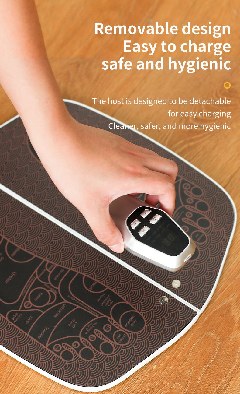 New EMS Foot Massage Mat Foot Therapy Machine Pulse Foot Therapy Massager Micro Current Foot Therapy