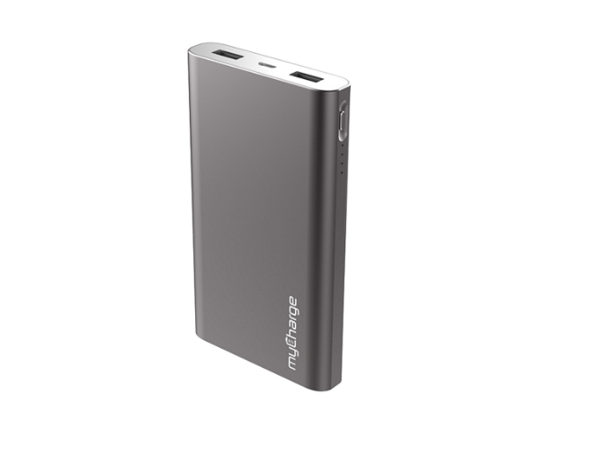 2 USB Android Power Bank charging, with 5000mAh, 6000mAh, and 10000mAh capacity
